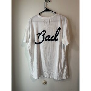 Bad Birdie T Shirt Mens Xl White Double Sided Graphic Logo Golf‎ Golfer